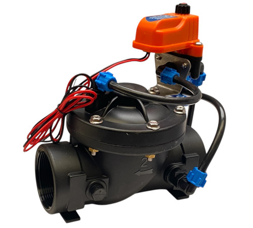 Клапан запорный 2"  E24HV0250B с электроприводом 24V, для поливочных систем