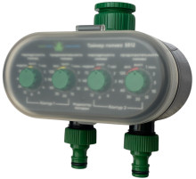Таймер полива, шаровый двухконтурный, электронный, 5512 GREENPUMP IRRIGATION, 3V