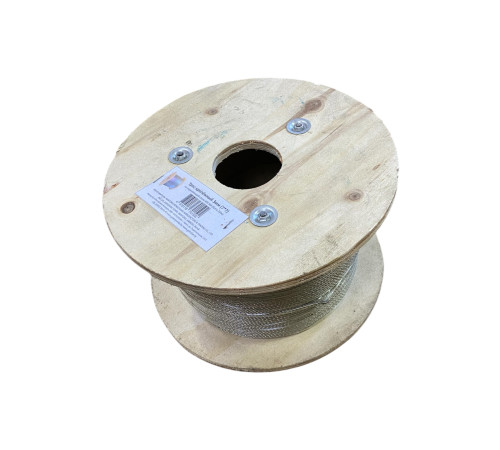 Трос крепёжный 3мм(7*7) из нержавеющей стали AISI 304