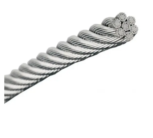 Трос крепёжный 3мм(7*7) из нержавеющей стали AISI 304