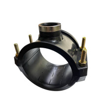 Фитинг отвод накладной, 110*1" ВР 76006B4