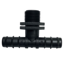 Фитинг (для трубки) тройник соединительный, 1/2"HP  TC021612